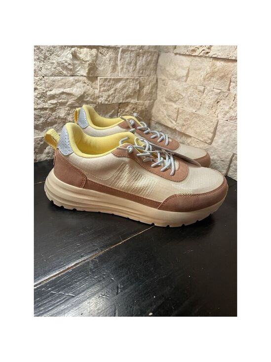 Hey Dude Shoes - Hey Dude Sirocco Alta Colorblock Women's Casual Shoes Sand, W 8 Slip On Sneakers